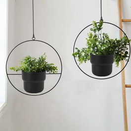 Aberto Design Jardinera Negra de 130 cm